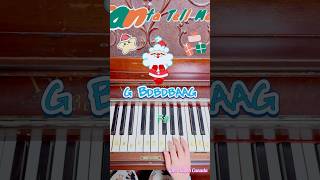 🎶 Santa Tell Me Piano Song 🎅🏻 Easy Chrismas Song easypiano chrismassong santatellme santa [upl. by Alroi]