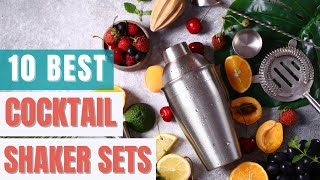 10 Best Cocktail Shaker Sets [upl. by Dorella566]