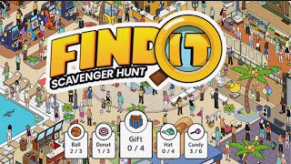 Find It Scavenger Hunt gameplay  android mobile game [upl. by Ahsieken]