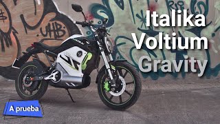 Italika Voltium Gravity  Manejamos la nueva moto 100 eléctrica  Autocosmos [upl. by Edlihtam]