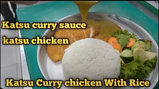 How to make katsu curry sauce  katsu curry chicken  katsu sauce recipe  katsu curry chicken food [upl. by Nedaj]