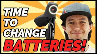 Electronic Shifter Batteries Replacement on Shimano 105 12 speed Di2 levers [upl. by Sarson488]