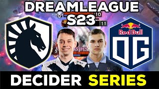 DECIDER TO MAIN EVENT MID MIRANA vs CARRY MARCI  TEAM LIQUID vs OG  DREAMLEAGUE S23 WEU DOTA 2 [upl. by Kelley861]