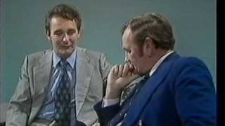 Leeds United movie archive  Don Revie amp Brian Clough Television Studio Clash 1974 [upl. by Fablan]