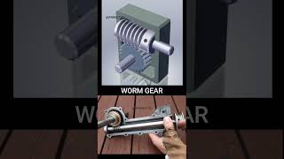 Cara kerja gearbox automobile mechanic mechanical wormgear wormgearbox [upl. by Mloclam]