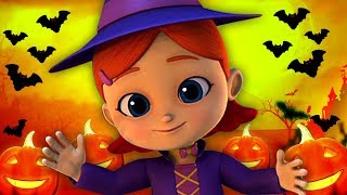 你好它万圣节 可怕的万圣节歌曲 小朋友的歌  Hello Its Halloween  Halloween Songs  Kids Tv China [upl. by Bradwell42]