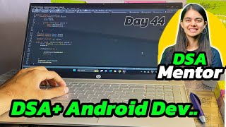 8 Hours Study vlog 🎀✨Software engineer 👨🏻‍💻 dsa kotlin android development productive [upl. by Aerbas]