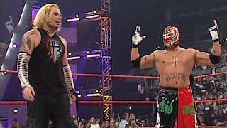 Rey Mysterio amp Jeff Hardy vs Finlay amp Mr Kennedy WWE Raw November 5 2007 HD [upl. by Gnuhc]