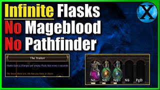 Infinite Flasks in Path of Exile Using the Traitor [upl. by Freddie]