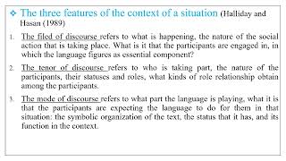 Discourse Analysis  Lesson 2  Major Concepts in Discourse Analysis [upl. by Miranda]