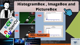 OpenCv amp EmguCv C Tutorial 05  HistogramBox  ImageBox and PictureBox using EmguCv  Source Code [upl. by Oshinski]