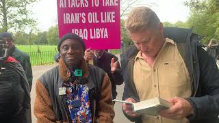 A Must Watch Lamin Vs A Trinitarian Christian Visitor At London Hyde Park Speakers Corner [upl. by Ajidahk]