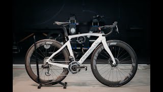 DREAM BIKE BUILD Pinarello Dogma F12 Osium White [upl. by Ecirtaed615]