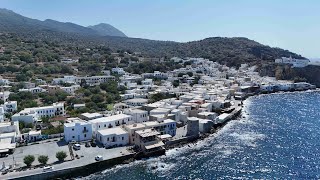 Mandriki summer 2024 Nisyros island Greece  DJI Mini 4 PRO  HDR [upl. by Nylatsyrc]