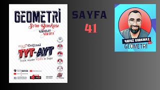 SAYFA41 MİKRO ORİJİNAL GEOMETRİ ÇÖZÜMLERİ [upl. by Herwin]