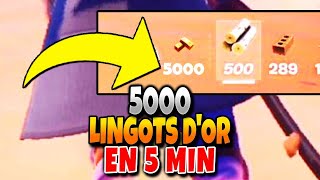 Technique 5000 LINGOTS DOR en 5 min sur Fortnite Saison 3 [upl. by Kosel710]