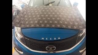 DIY STP Aero hood damping for Tata Nexon  Not Recommended  Tata Nexon  LevelNexSUV [upl. by Casandra]