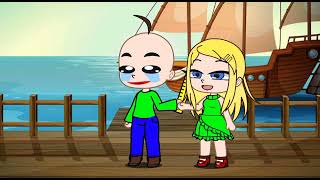 Baldi x Baldina 💚💚 💚 Baldis basics 💚 💙 Gacha life 💙 [upl. by Enyahc737]