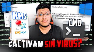 ¿Es SEGURO ACTIVAR WINDOWS por CMDKMS GRATIS🤔👨🏻‍💻  Lo que NO TE DICEN de los ACTIVADORES😈 [upl. by Cohlier]