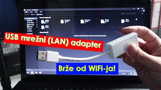 USB mrezni LAN adapter  EGreen USB 30 Gigabit [upl. by Dudden]