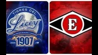 LEONES DEL ESCOGIDO VS TIGUERES DEL LICEY EN VIVO [upl. by Fusuy815]