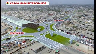 Kasoa Interchange and Ancillary Works Ghana [upl. by Ecirtnahc]