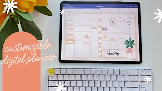 Customizable Digital Planner  2022 digital planner  goodnotes planner  Best digital plan [upl. by Eveivenej]