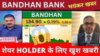 BANDHAN BANK SHARE LATEST NEWS BANDHAN BANK SHARE PRICE TARGET BANDHAN BANK SHARE ANALYSIS TODAY [upl. by Elauqsap670]