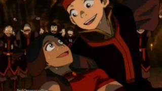 Katara and Aang  Danny and Sam AMV  Girlfriend [upl. by Necyla]