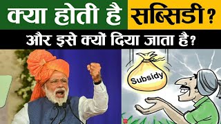 What is Subsidy  Why is Subsidy given [upl. by Attevaj507]