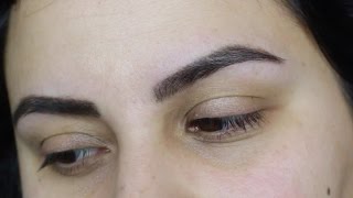 EYEBROW TUTORIAL  How To Tint Your Eyebrows [upl. by Rainie467]