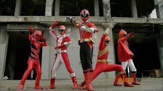 Power Rangers Super Megaforce  Legendary Red Ranger Mode  Power Rangers Official [upl. by Pearlstein]