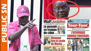 Abdou Nguèr clash sévèrement les quotidiens YoorYoor et Walf Quotidien [upl. by Aurelie615]