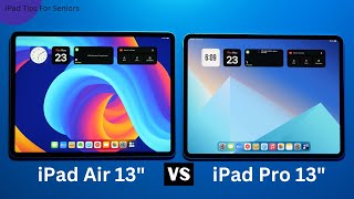 New 13quot iPad Air vs New 13quot iPad Pro [upl. by Razaele]