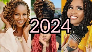 💝🌸Dreadlocks hairstyles for 2024  New dreadlocks hairstyles for girls and women  Locs hairstyles [upl. by Noired777]