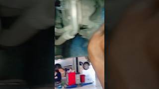 Engine oil 😲 smart worker🤔 Oil filter change shorts tevideo mechanicalmechanical mrsaifu70 [upl. by Ecad]