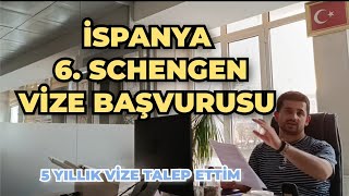 İSPANYA 6 SCHENGEN VİZE BAŞVURUSU [upl. by Ajiak897]