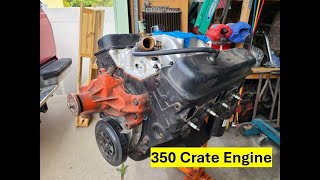 350 Crate engine  part 1  inspection [upl. by Petrina976]