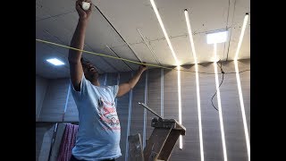 False Ceiling में Led Aluminium Profile कैसे लगाते हैं  How to Fitting Aluminium Led profile [upl. by Ahsenhoj]