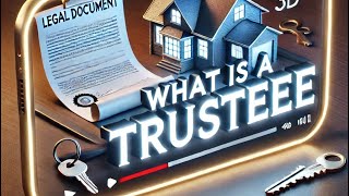 Who Is A Trustee [upl. by Ahsyt]