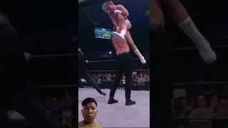 AEW shorts What happened when FTW Champ HooK😮😱 [upl. by Eillah]