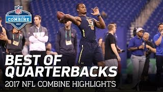 Best of Quarterbacks  2017 NFL Combine Highlights [upl. by Arleen572]