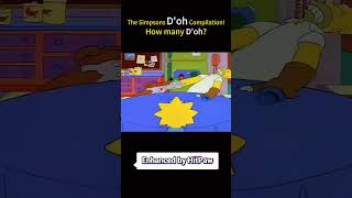 😂The Simpsons Doh Compilation  How many times thesimpsons shorts [upl. by Cherice]