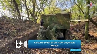 Koreanoverioren werden an der Front eingesetzt  Pentagon bestätigt Eine kleine Anzahl in Kursk [upl. by Odnam]