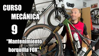 🔧MECÁNICA MTB🔧9️⃣  Horquilla Fox de aire [upl. by Zumwalt]