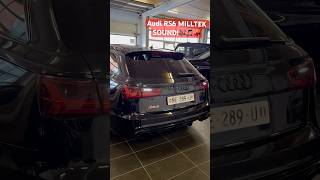 AUDI RS6 MILLTEK SOUND🎶🎵🎵💃 [upl. by Isak]