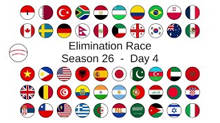 ELIMINATION LEAGUE COUNTRIES season 26 day 4 [upl. by Hyps365]