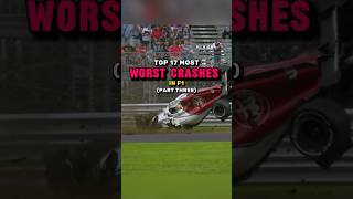 Top 17 Most WORST CRASHES in F1  Part 3 [upl. by Enilrem]