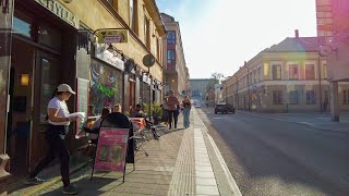 Walking in Uppsala Sweden  Vaksalagatan Drottninggatan University Library 4K [upl. by Calla]