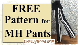 MH or EAH Free Pants Pattern and Tutorial [upl. by Tait]